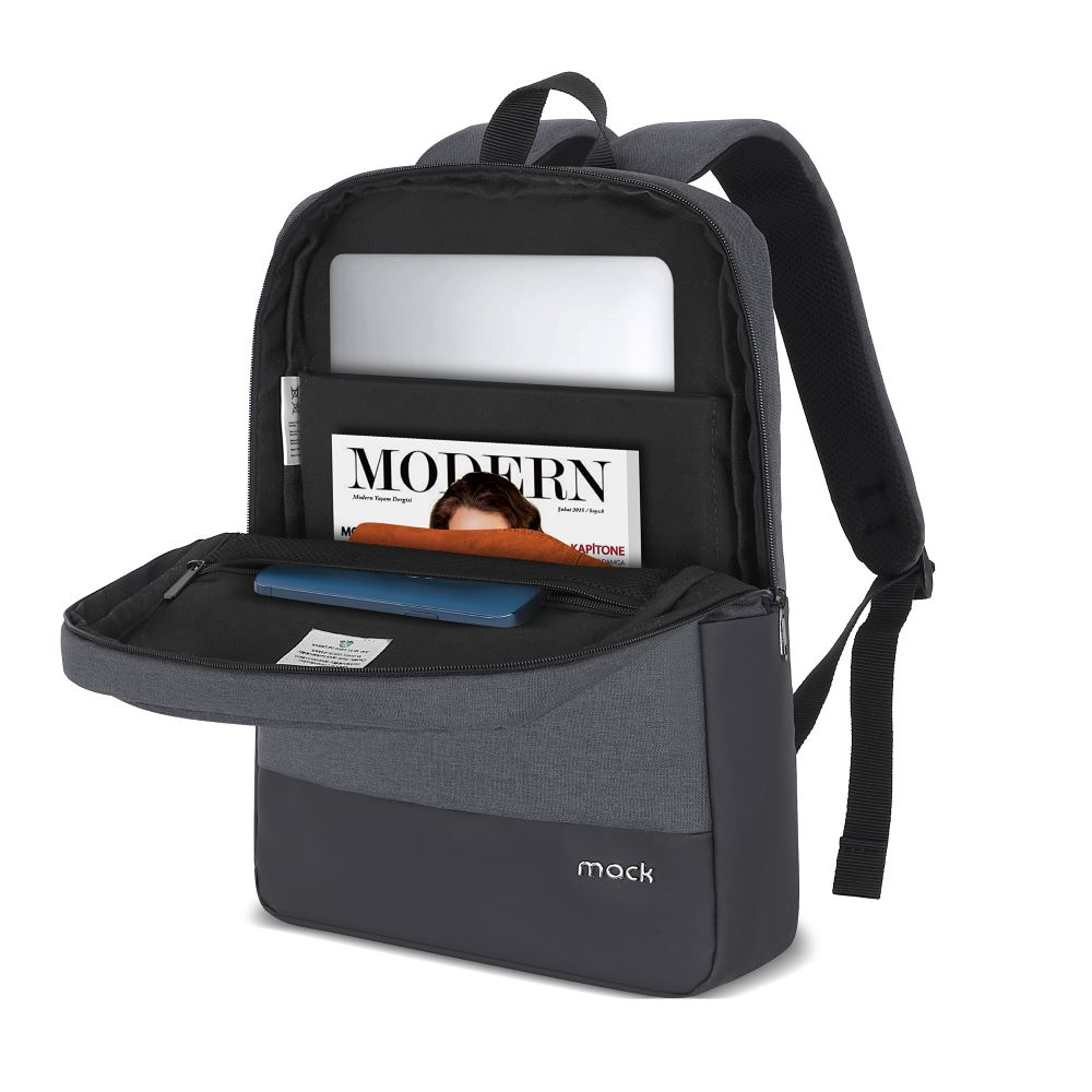 MACK MCE-1103 15.6″ UNICITY Eco Notebook Siyah Sırt Çantası