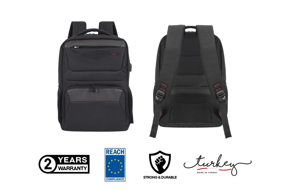 MACK MCC-805 15.6″ Business X Notebook Siyah Sırt Çantası