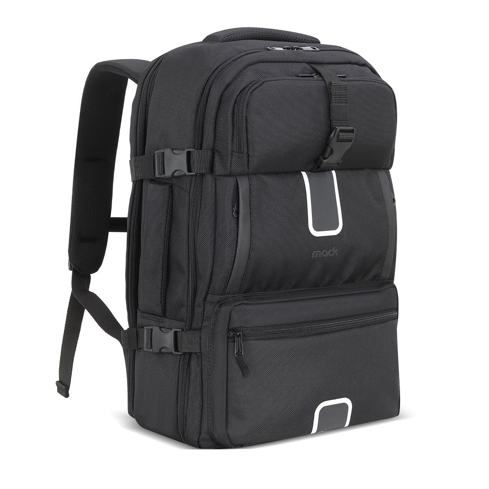 MACK MCE-1205 17.3″ EXPLOR 34L Eco Siyah Seyahat Sırt Çantası