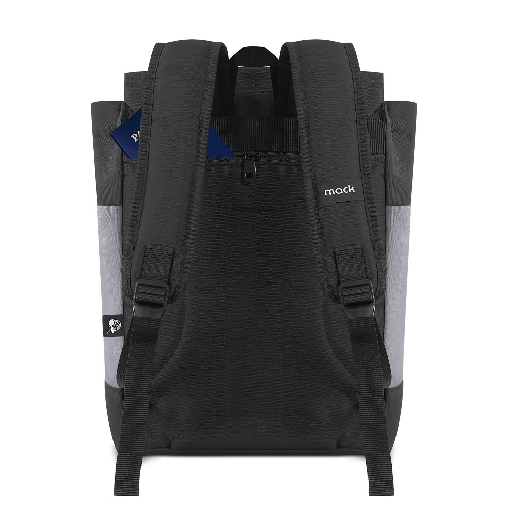 MACK MCE-1301 14.1″ ZEN Eco Günlük Sırt Gri Siyah Sırt Çantası