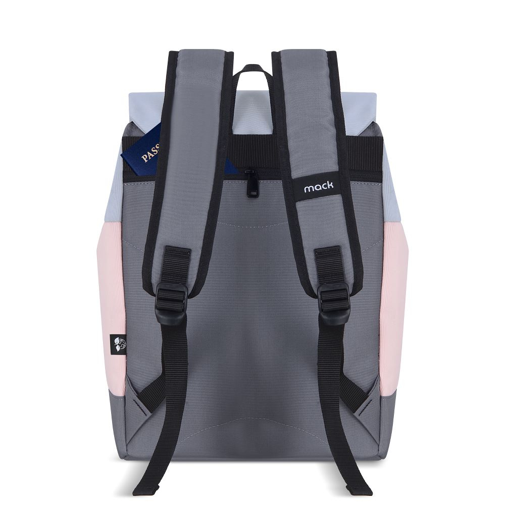 MACK MCE-1302 14.1″ ZEN Eco Günlük Sırt Çantası Pembe Gri