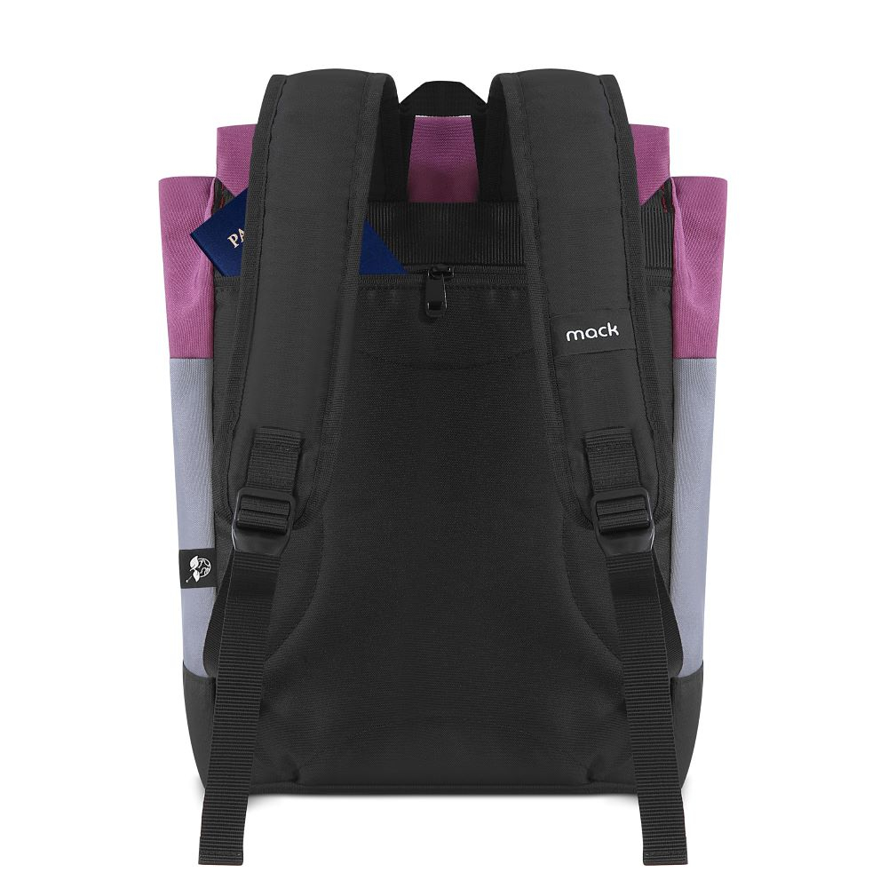MACK MCE-1303 14.1″ ZEN Eco Günlük Sırt Çantası Bordo Gri
