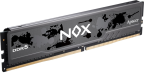 Apacer Nox 32GB (2x16GB) DDR5 6400Mhz CL40 Gaming RAM (AH5U32G64C5529BAA-2)