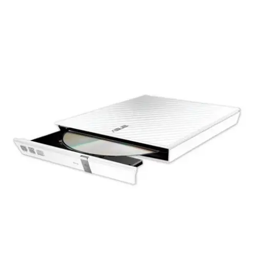 ASUS SDRW-08D2S-U Lite Slim 8X USB 2.0 Beyaz Slim Dvd Yazıcı
