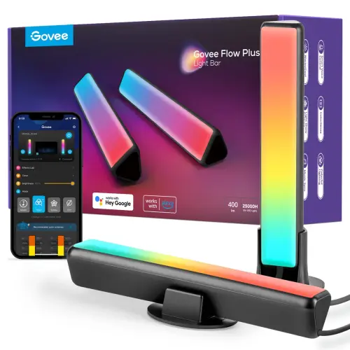 Govee RGBICWW WiFi + Bluetooth Flow Plus Dikey Aydınlatma 2`li - H6056