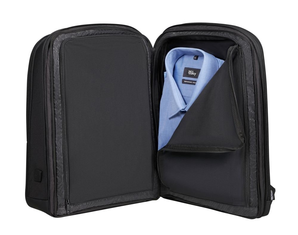 SAMSONITE KH8-09-003 17.3″ STACKD BIZ Notebook Sırt Çantası Siyah