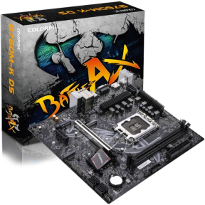 COLORFUL BATTLE-AX B760M-K V20 DDR5 7200MHz mATX Gaming (Oyuncu) Anakart