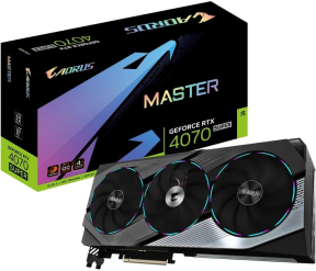 Gigabyte GeForce RTX 4070 Super Aorus Master GV-N407SAORUS M-12GD 12GB GDDR6X 192Bit DX12 DLSS 3 Gaming (Oyuncu) Ekran Kartı