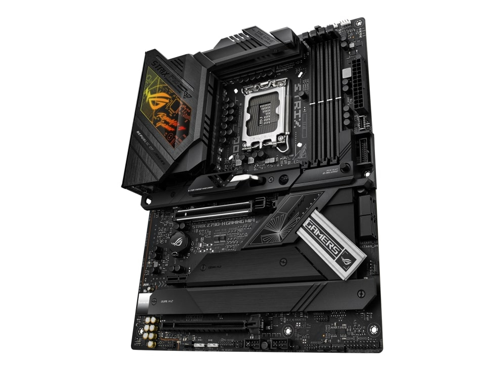 ASUS ROG Strix Z790-H Gaming WIFI Intel Z790 Soket 1700 DDR5 7800(OC)MHz ATX Gaming Anakart