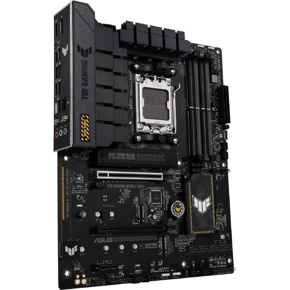 ASUS Tuf Gaming B650-E WIFI AMD B650 Soket AM5 DDR5 8000 MHz ATX Gaming (Oyuncu) Anakart