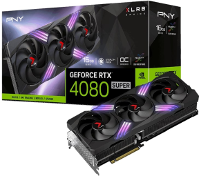 PNY RTX 4080 SUPER XLR8 Gaming VERTO EPIC-X RGB 16GB GDDR6X 256Bit (VCG4080S16TFXXPB1-O) Gaming Ekran Kartı