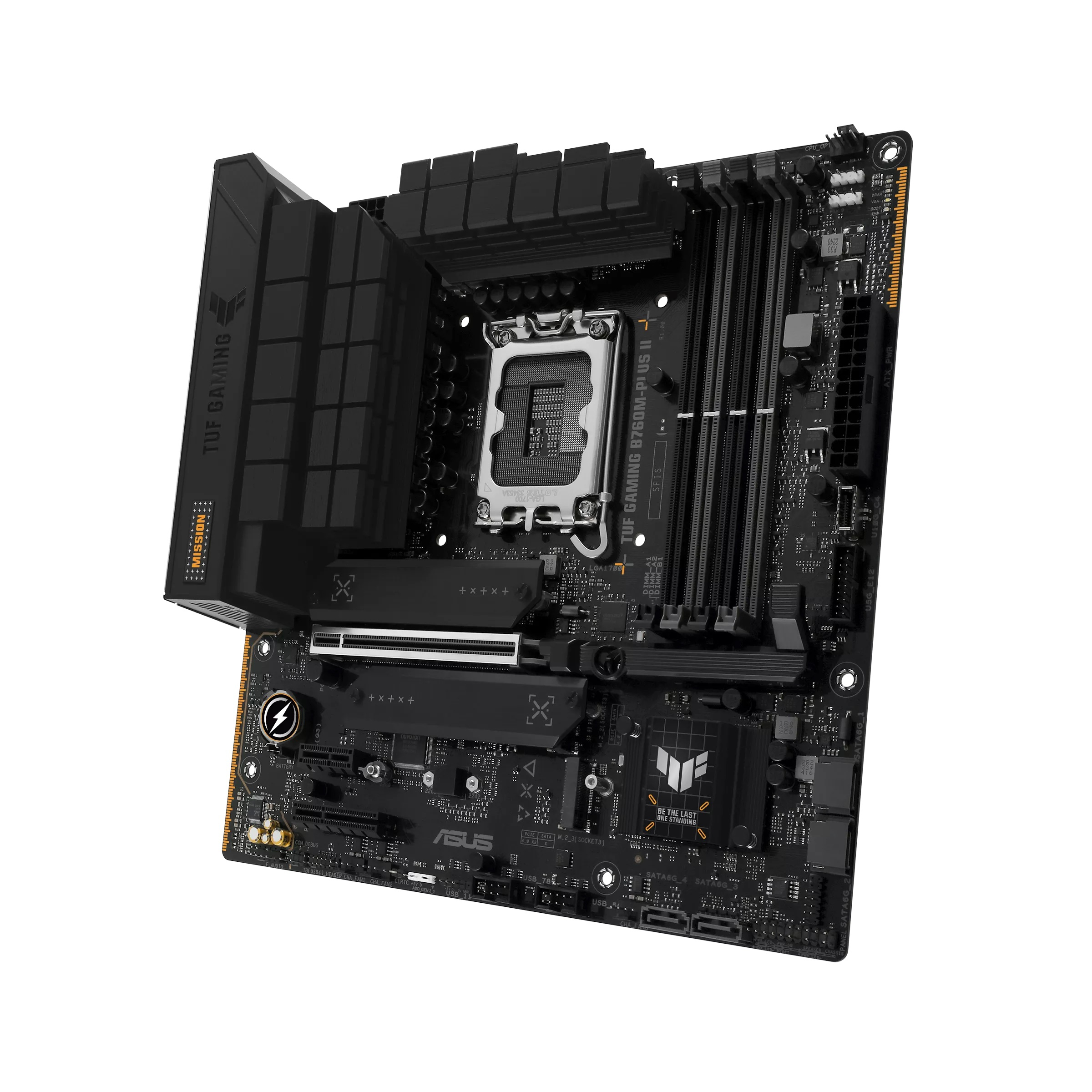 ASUS TUF Gaming B760M-Plus II Intel B760 Soket 1700 DDR5 7800MHz mATX Gaming (Oyuncu) Anakart
