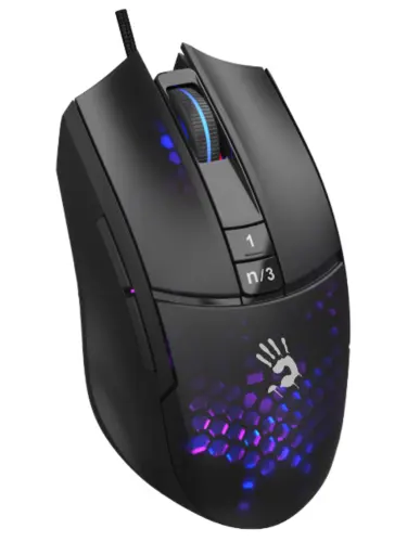 Bloody L65  Max 12.000 CPI 7 Tuş Optik RGB Siyah Kablolu Gaming (Oyuncu) Mouse