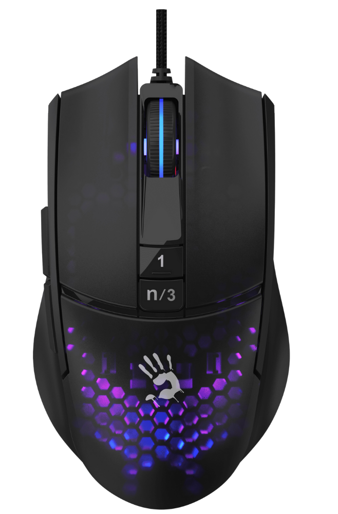 Bloody L65 Max 12.000 CPI 7 Tuş Optik RGB Siyah Kablolu Gaming (Oyuncu) Mouse