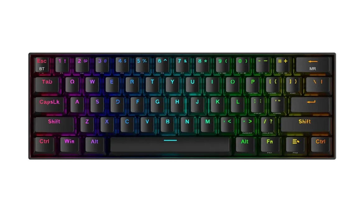 Redragon K530 Pro Draconic Brown Switch TKL TR Q RGB Mekanik Kablosuz Gaming (Oyuncu) Klavye