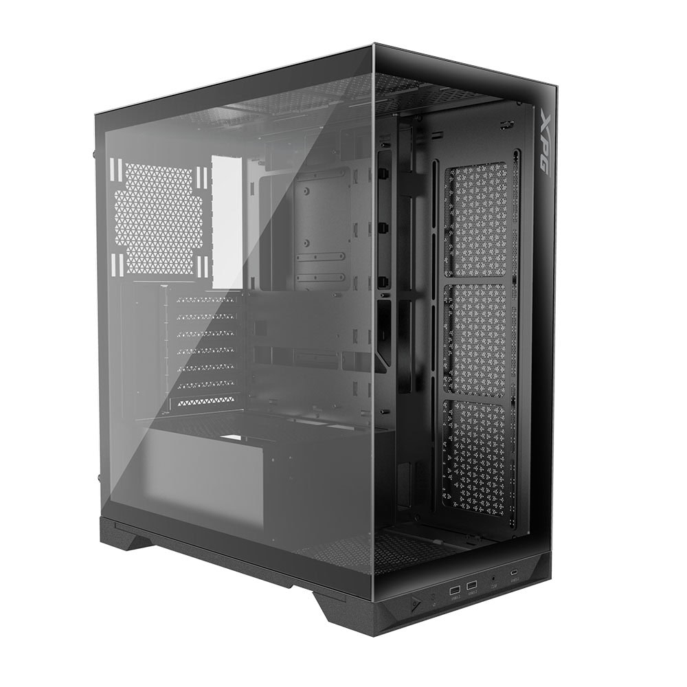 XPG Invader X ARGB Temperli Cam Usb 3.2 ATX Siyah Mid-Tower Gaming (Oyuncu) Kasa (INVADERXMTWOF-BKCWW)