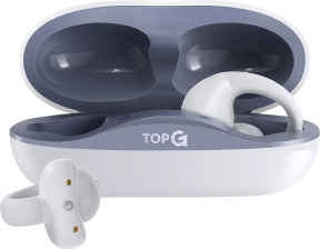 TopG Vox Q4 Ear Clip Beyaz Kulak İçi Bluetooth Kulaklık