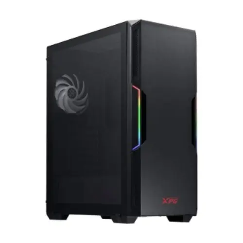 XPG Starker ARGB ATX Siyah Mid-Tower Gaming (Oyuncu) Kasa (STARKER-BKCWW)