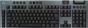 Logitech G915 X LIGHTSPEED Low-Profile Wireless Siyah Gaming (Oyuncu) Klavye - 920-012676