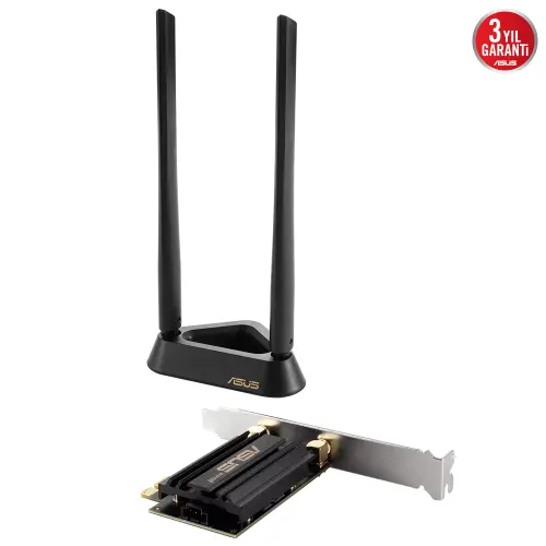 ASUS PCE-AXE59BT Tri-Band Bluetooth 5.2 PCIE Adaptör