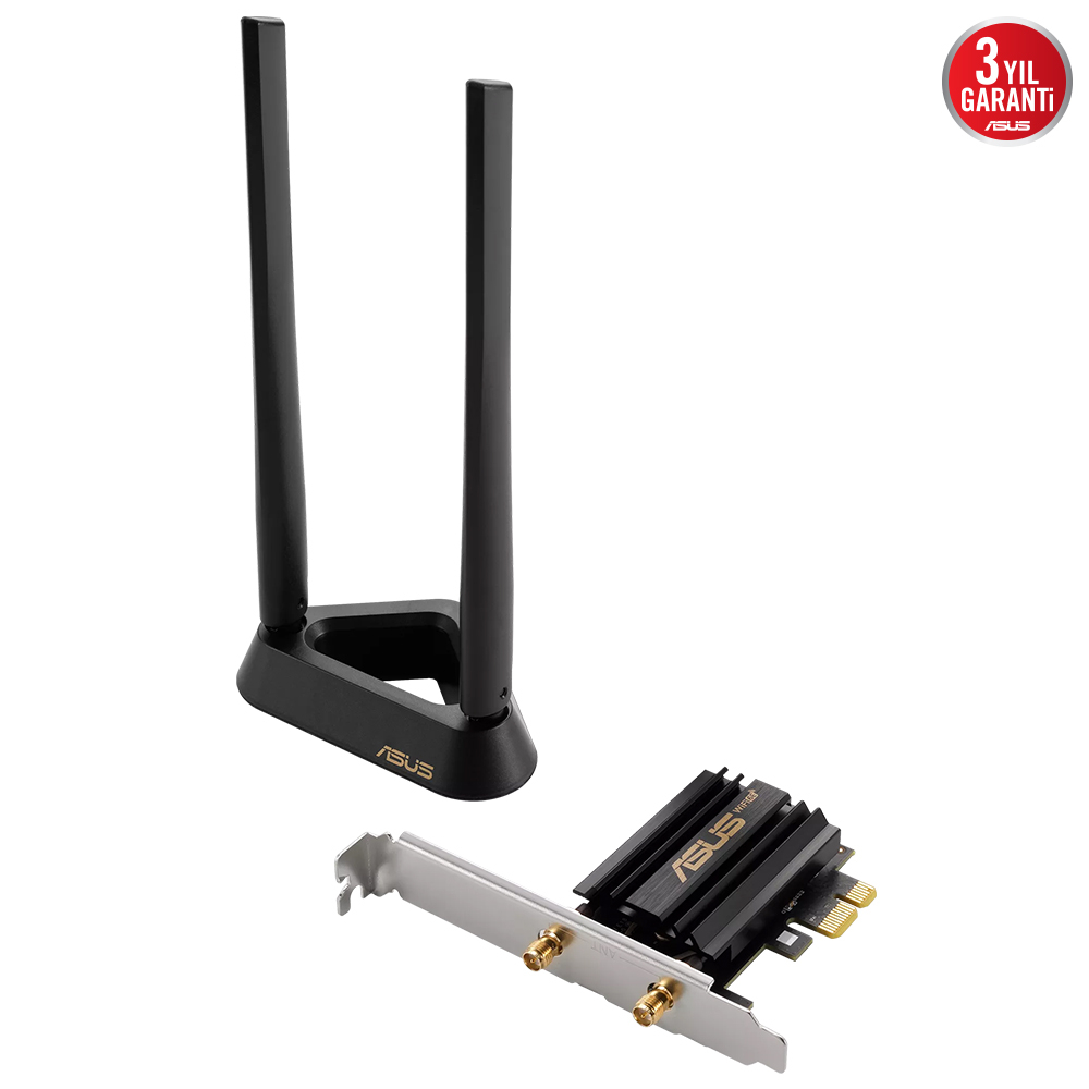 ASUS PCE-AXE59BT Tri-Band Bluetooth 5.2 PCIE Adaptör