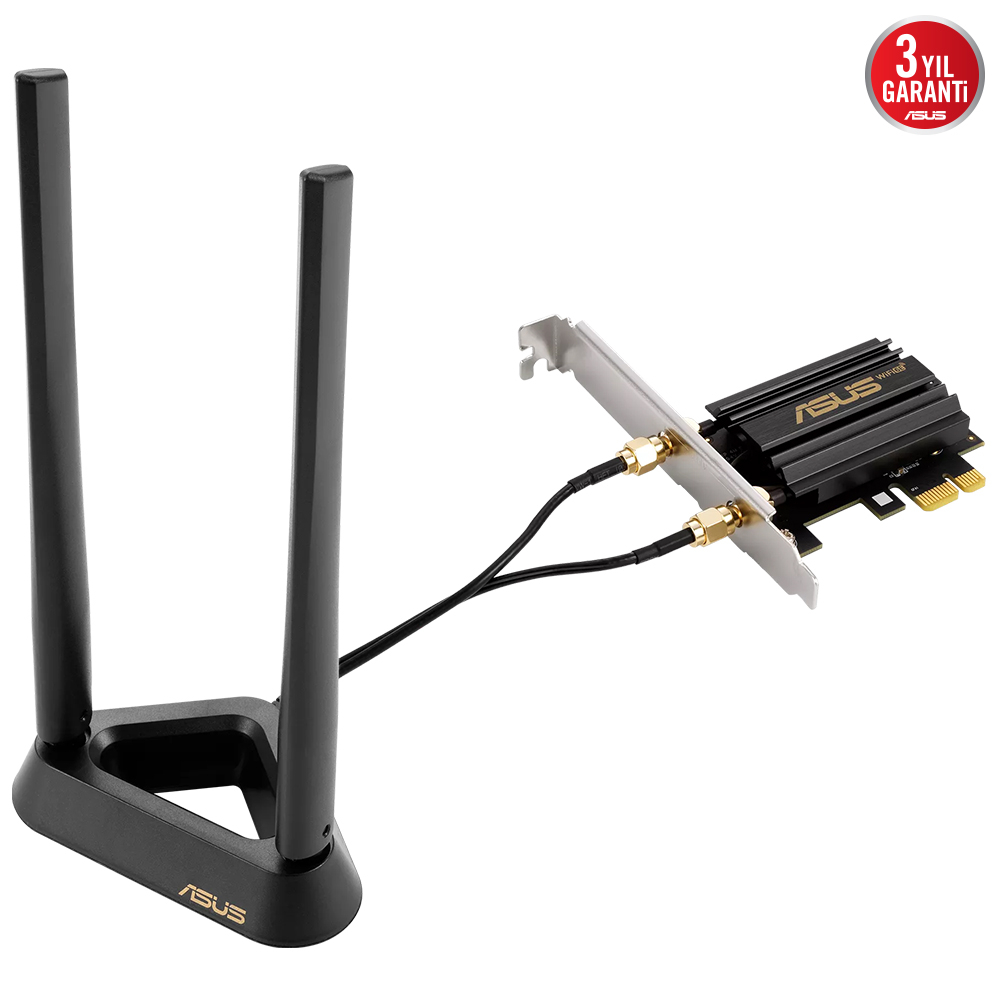 ASUS PCE-AXE59BT Tri-Band Bluetooth 5.2 PCIE Adaptör
