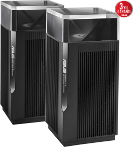 ASUS ZenWiFi Pro XT12 WIFI 6 AiProtection Pro Siyah Ağ Dağıtım Mesh Sistemi (2`li)