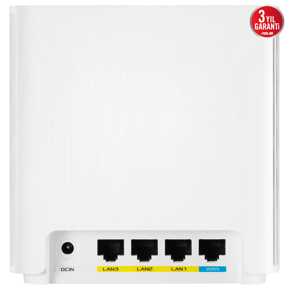 ASUS ZenWiFi XD6 Dual Band Wi-Fi 6 Mesh Sistemi (Beyaz İkili Paket)
