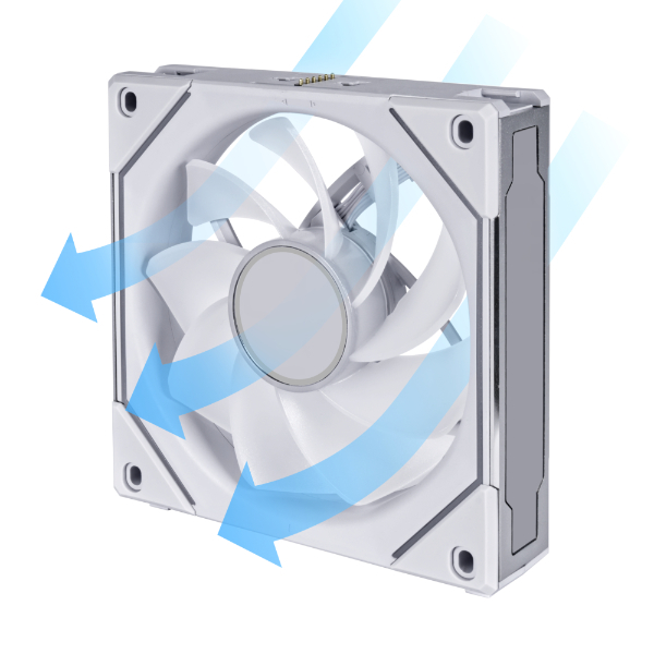 Lian Li UNI FAN REVERSE SL-INFINITY 1x140mm Beyaz Kasa Fanı (G99.14RSLIN1W.00) 