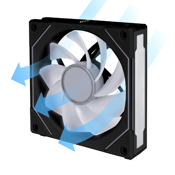 LIAN LI UNI FAN SL-INFINITY REVERSE 1x140mm RGB Siyah Kasa Fanı (G99.14RSLIN1B.00)