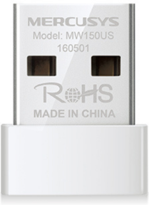 TP-Link Mercusys MW150US 150Mbps Kablosuz USB Wireless Adaptör