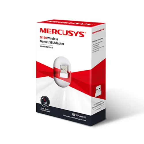 TP-Link Mercusys MW150US 150Mbps Kablosuz USB Wireless Adaptör