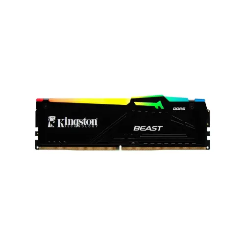 Kingston Beast KF564C32BBEA-16TR RGB 16GB (1x16) DDR5 6400Mhz CL32 Siyah Gaming RAM (Bellek)
