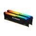 Kingston Beast KF432C16BB2AK2/64TR RGB 64GB (2x32) DDR4 3200Mhz CL16 Siyah Gaming RAM (Bellek)