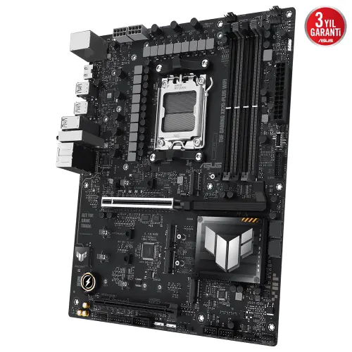 ASUS TUF GAMING X870-PLUS WIFI AMD X870 Soket AM5 DDR5 8000+(OC)MHz ATX Gaming (Oyuncu) Anakart