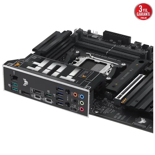 ASUS TUF GAMING X870-PLUS WIFI AMD X870 Soket AM5 DDR5 8000+(OC)MHz ATX Gaming (Oyuncu) Anakart