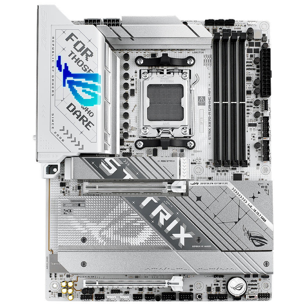 ASUS ROG STRIX X870-A GAMING WIFI AMD X870 Soket AM5 DDR5 8000+(OC)MHz ATX Gaming (Oyuncu) Anakart