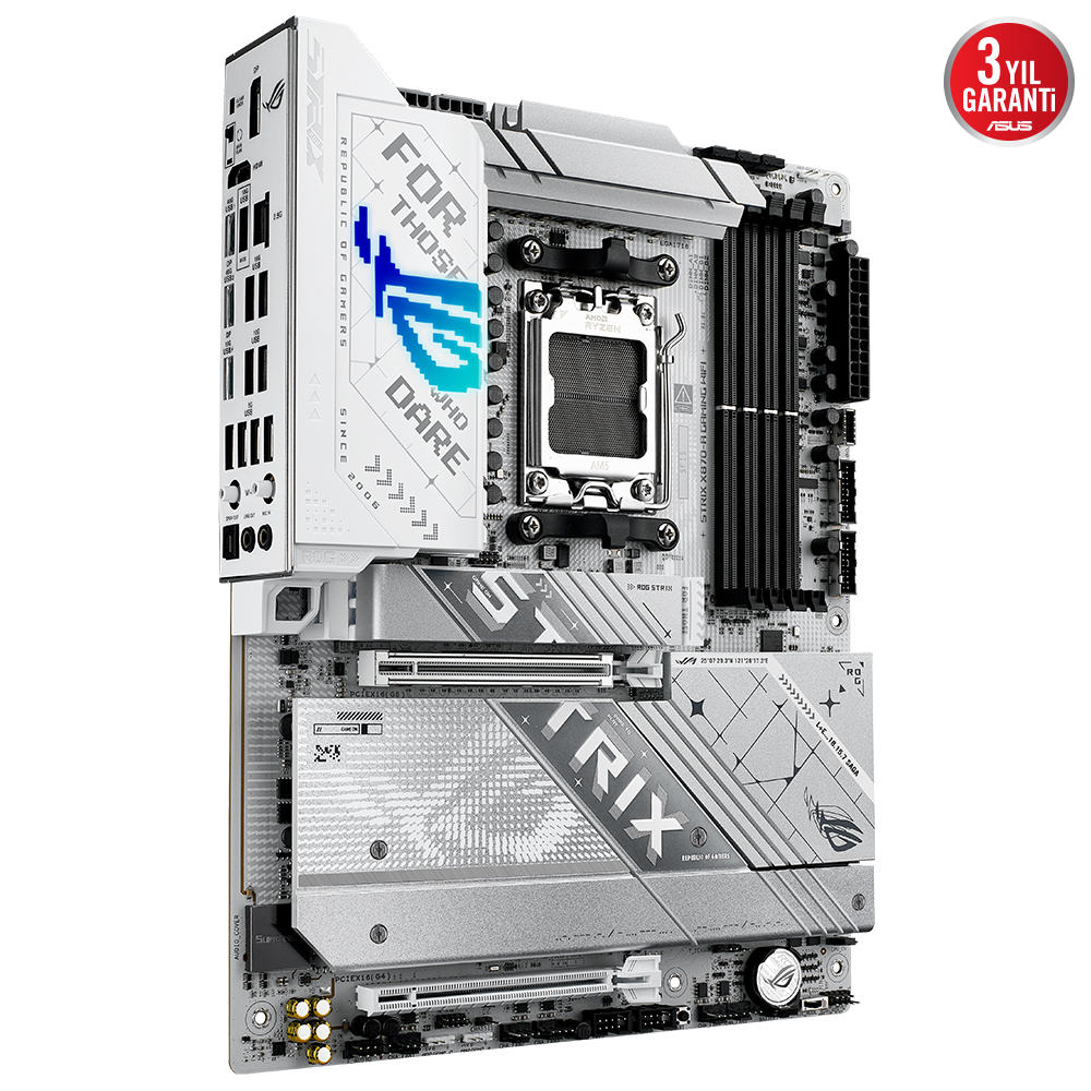 ASUS ROG STRIX X870-A GAMING WIFI AMD X870 Soket AM5 DDR5 8000+(OC)MHz ATX Gaming (Oyuncu) Anakart