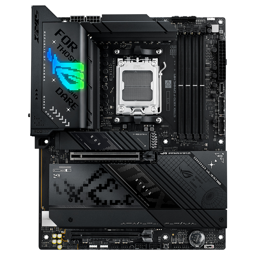 ASUS ROG STRIX X870-F GAMING WIFI AMD X870 Soket AM5 DDR5 8000+(OC)MHz ATX Gaming (Oyuncu) Anakart