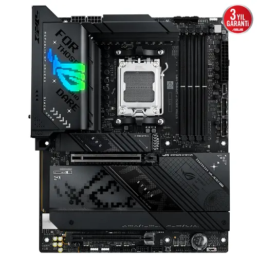 ASUS ROG STRIX X870-F GAMING WIFI AMD X870 Soket AM5 DDR5 8000+(OC)MHz ATX Gaming (Oyuncu) Anakart