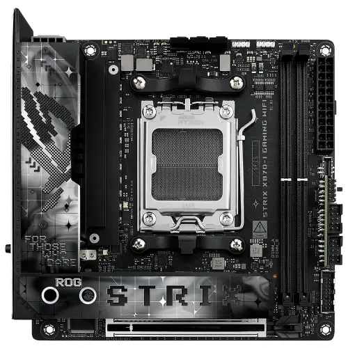 ASUS ROG STRIX X870-I GAMING WIFI AMD X870 Soket AM5 DDR5 8600+(OC)MHz Mini ITX Gaming (Oyuncu) Anakart