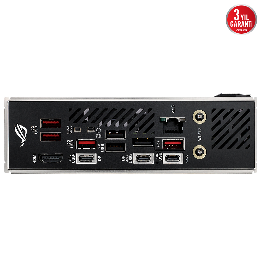 ASUS ROG STRIX X870-I GAMING WIFI AMD X870 Soket AM5 DDR5 8600+(OC)MHz Mini ITX Gaming (Oyuncu) Anakart