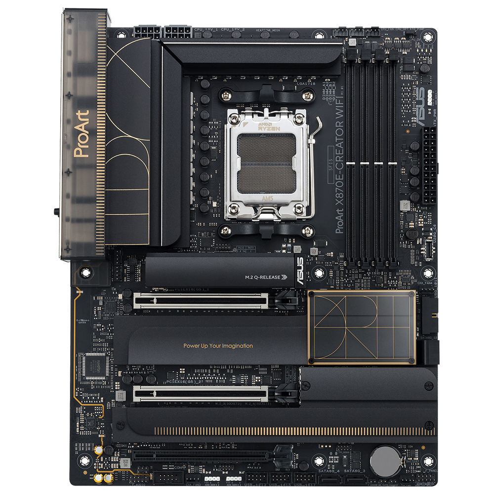 ASUS PROART X870E-CREATOR WIFI AMD X870E Soket AM5 DDR5 8000+(OC)MHz ATX Gaming (Oyuncu) Anakart