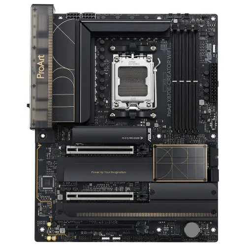 ASUS PROART X870E-CREATOR WIFI AMD X870E Soket AM5 DDR5 8000+(OC)MHz ATX Gaming (Oyuncu) Anakart