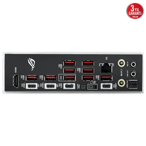 ASUS ROG STRIX X870E-E GAMING WIFI AMD X870E Soket AM5 DDR5 8400+(OC)MHz ATX Gaming (Oyuncu) Anakart