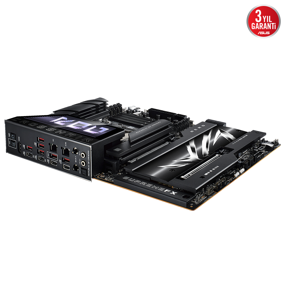 ASUS ROG CROSSHAIR X870E HERO AMD X870E Soket AM5 DDR5 8600+(OC)MHz ATX Gaming (Oyuncu) Anakart