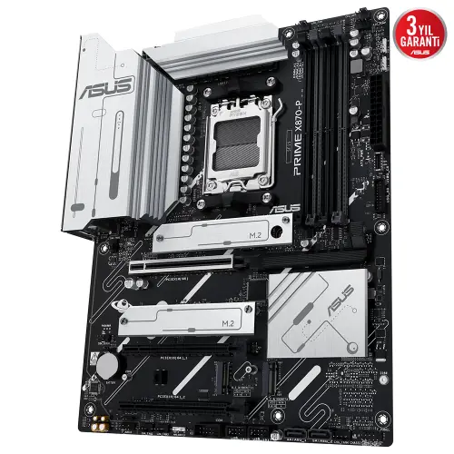 ASUS PRIME X870-P AMD X870 Soket AM5 DDR5 8000+(OC)MHz ATX Gaming (Oyuncu) Anakart