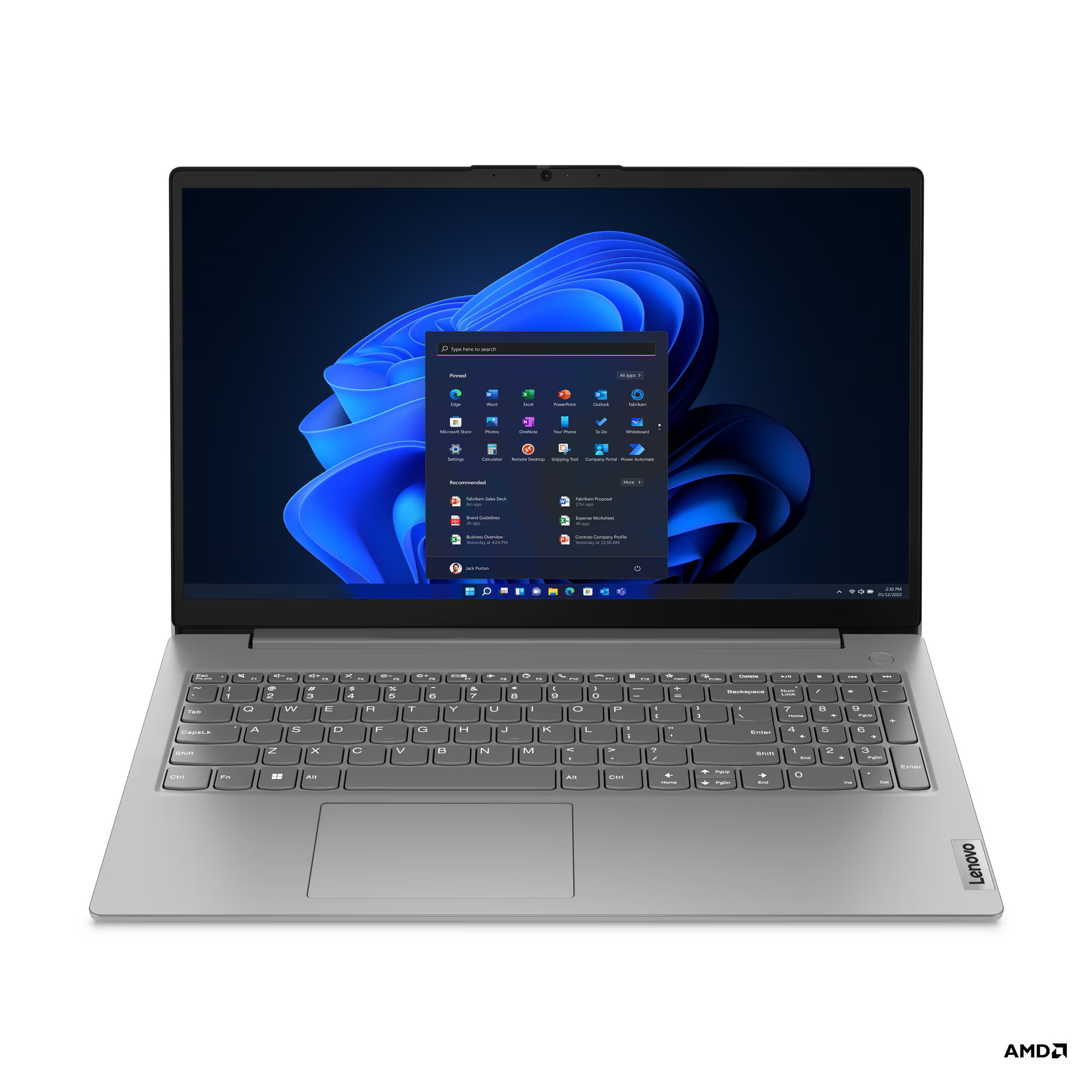 Lenovo NB V15 82YU0122TX Ryzen 5 7520U 8GB 256SSD O/B 15.6″ FreeDOS Notebook