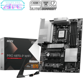MSI PRO X870-P WIFI AMD X870 Soket AM5 DDR5 8200(OC)MHz ATX Gaming (Oyuncu) Anakart