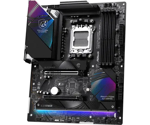 Asrock X870 Riptide WiFi AMD X870 Soket AM5 DDR5 8000+(OC)MHz ATX Gaming (Oyuncu) Anakart